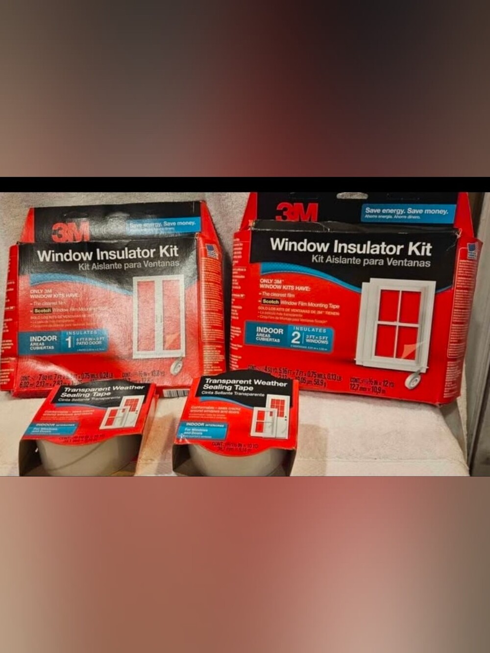PATIO DOOR & WINDOW INSULATION KITS